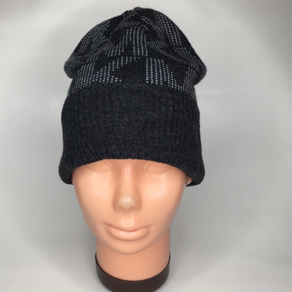 Micheal Kors Winter Hat One Size Grey and White